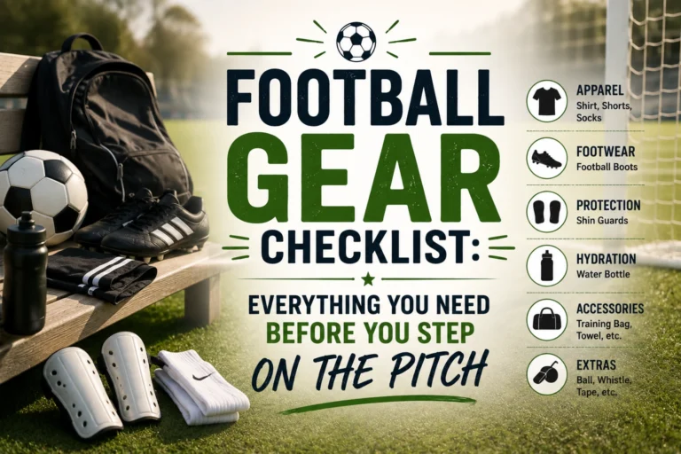 Football Gear Checklist - Everything You Need Before You Step on the Pitch