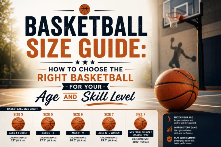 Basketball Size Guide: How to Choose the Right Basketball for Your Age and Skill Level
