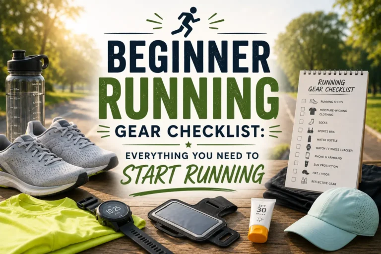 Beginner Running Gear Checklist: Everything You Need to Start Running