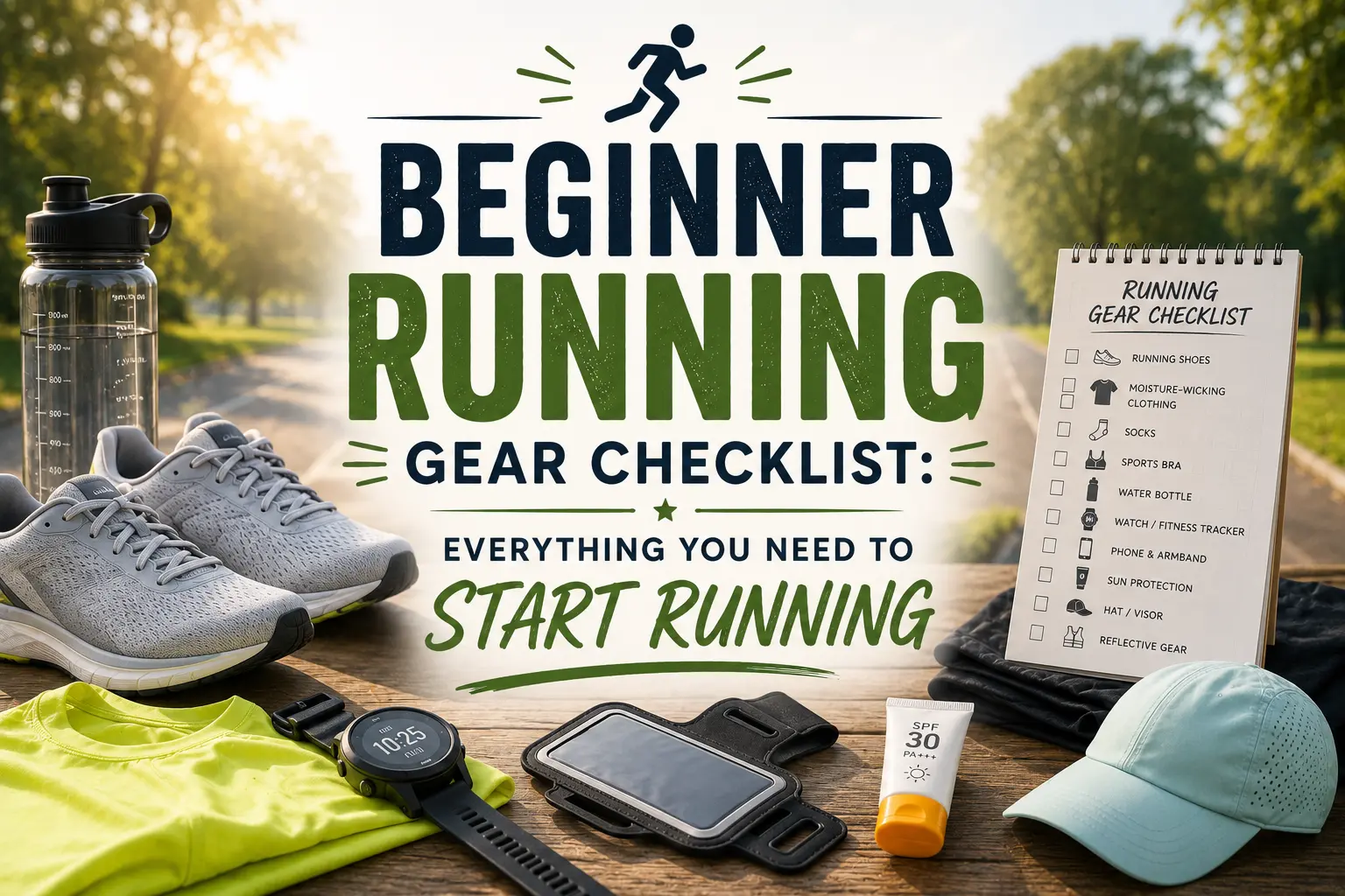 Beginner Running Gear Checklist: Everything You Need to Start Running