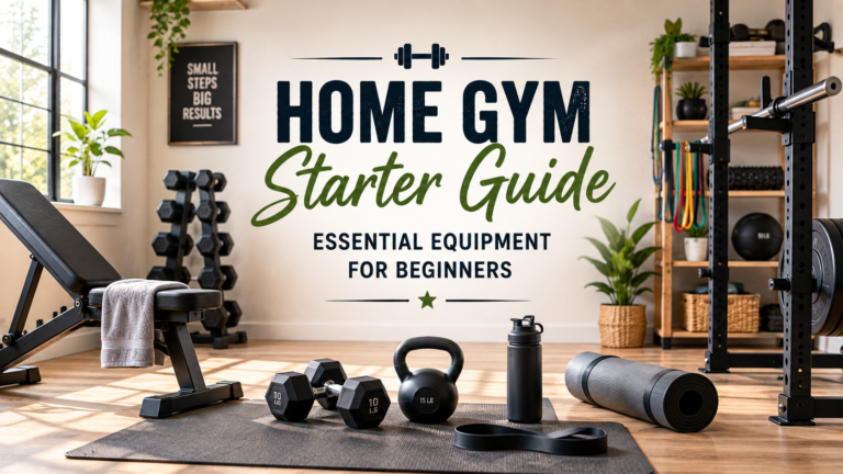 Home Gym Starter Guide: Build Your First Home Workout Setup